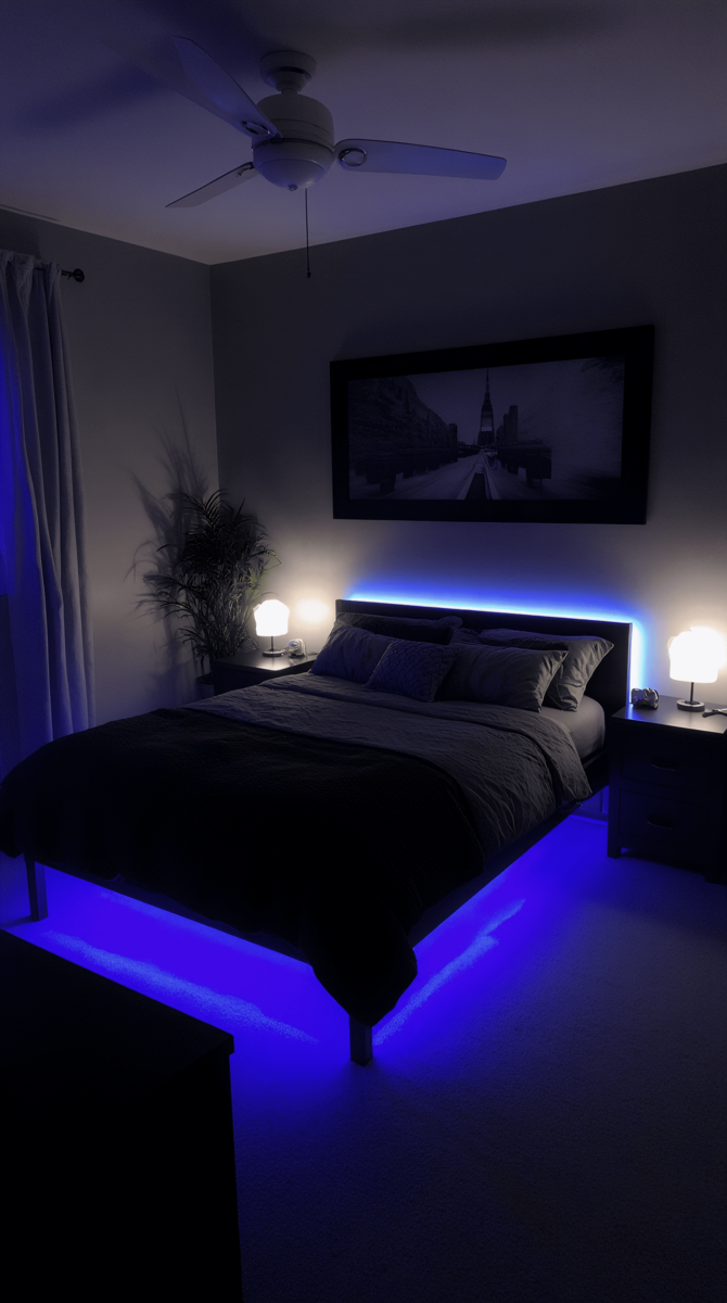 Chambre contemporaine
